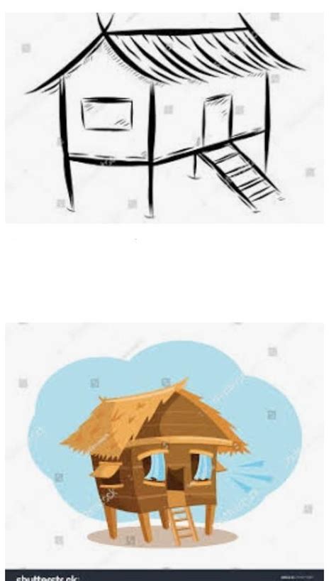 simple easy bahay kubo drawing|Top 10 bahay kubo drawing easy ideas and inspiration .